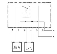 Switch Module (Realy) DCM 010 Diagram